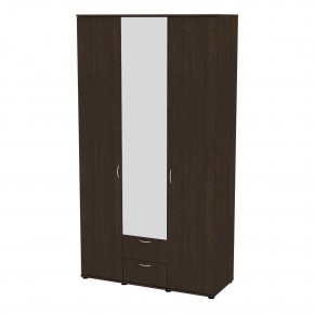 Шкаф с зеркалом Ольга H54_M (Венге) в Карталах - kartaly.mebel24.online | фото