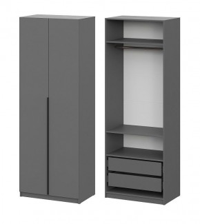 Шкаф ШК-5 + 2 полки + ящики (800) Графит в Карталах - kartaly.mebel24.online | фото 1