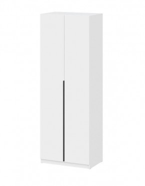Шкаф ШК-5 + 4 полки (800) Белый текстурный в Карталах - kartaly.mebel24.online | фото 3