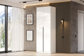 Шкаф ШК-5 + 4 полки + ящики (800) Белый текстурный в Карталах - kartaly.mebel24.online | фото 3