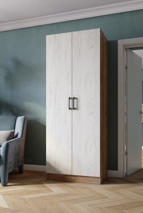 Шкаф Вегас 800 Дуб крафт табачный/Дуб крафт белый в Карталах - kartaly.mebel24.online | фото 1