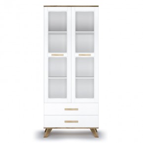 Шкаф-витрина 800 Вега Скандинавия в Карталах - kartaly.mebel24.online | фото 2