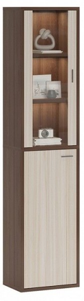 Шкаф-витрина Домино СУ(ш1в2)+1ФГ+1ФС в Карталах - kartaly.mebel24.online | фото 2
