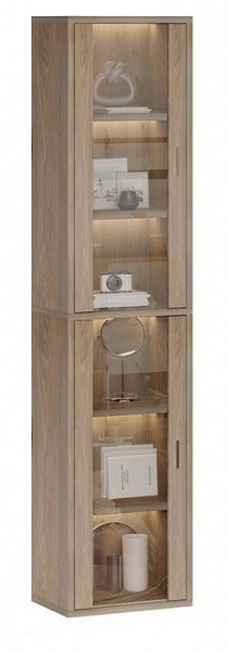 Шкаф-витрина Домино СУ(ш1в2)+2ФС в Карталах - kartaly.mebel24.online | фото 2