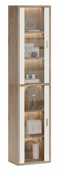 Шкаф-витрина Домино СУ(ш1в2)+2ФС в Карталах - kartaly.mebel24.online | фото 2