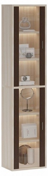 Шкаф-витрина Домино СУ(ш1в2)+2ФС в Карталах - kartaly.mebel24.online | фото 2