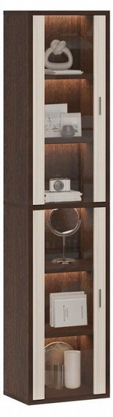 Шкаф-витрина Домино СУ(ш1в2)+2ФС в Карталах - kartaly.mebel24.online | фото 2
