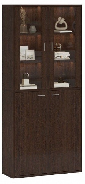Шкаф-витрина Домино СУ(ш2в2)+2ФС+2ФГ в Карталах - kartaly.mebel24.online | фото 3