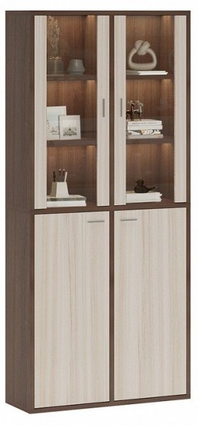 Шкаф-витрина Домино СУ(ш2в2)+2ФС+2ФГ в Карталах - kartaly.mebel24.online | фото 2