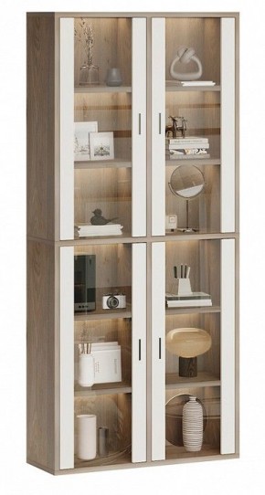 Шкаф-витрина Домино СУ(ш2в2)+4ФС в Карталах - kartaly.mebel24.online | фото 2
