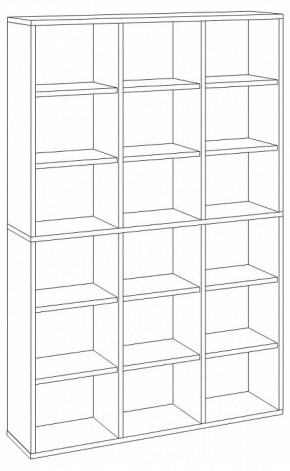 Шкаф-витрина Домино СУ(ш3в2)+3ФГ+3ФС в Карталах - kartaly.mebel24.online | фото 3