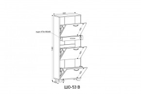 ШО-53 В тумба для обуви в Карталах - kartaly.mebel24.online | фото 3
