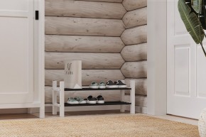 Скамья 85х37 Кантри для обуви белая в Карталах - kartaly.mebel24.online | фото 4