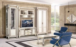 СКАРЛЕТ Гостиная (модульная) Ясень белый в Карталах - kartaly.mebel24.online | фото