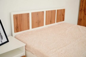 Спальный гарнитур Парус (Белый/Вотан) 1400 (Вариант-2) в Карталах - kartaly.mebel24.online | фото 14