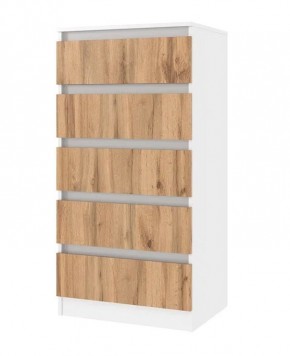 Спальный гарнитур Парус (Белый/Вотан) 1400 (Вариант-2) в Карталах - kartaly.mebel24.online | фото 5