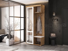 СТЕЛЛА-1 Прихожая (ЛДСП) дуб крафт/белый в Карталах - kartaly.mebel24.online | фото 2