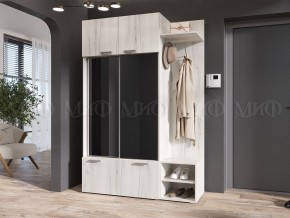 СТЕЛЛА Прихожая (ЛДСП) дуб крафт белый в Карталах - kartaly.mebel24.online | фото 2
