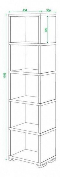 Стеллаж Домино СБ-15/5 в Карталах - kartaly.mebel24.online | фото 3