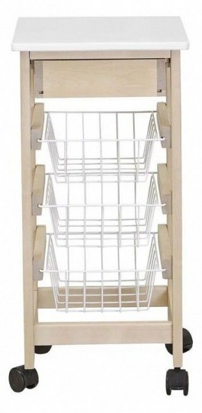 Стеллаж С ящиком и корзинами в Карталах - kartaly.mebel24.online | фото 3