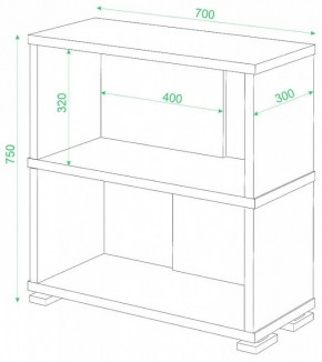 Стеллаж СБ-10/2 в Карталах - kartaly.mebel24.online | фото 2