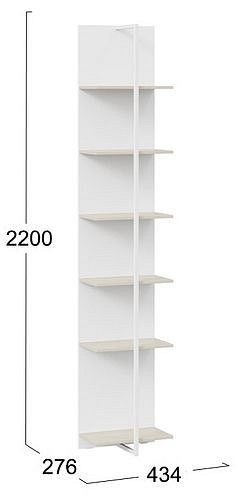 Стеллаж Сканди в Карталах - kartaly.mebel24.online | фото 2