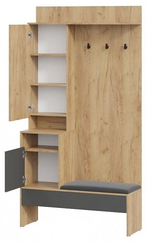 Стенка для прихожей Эвита в Карталах - kartaly.mebel24.online | фото 2