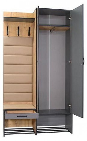 Стенка для прихожей Ольга Лофт 4 в Карталах - kartaly.mebel24.online | фото 2