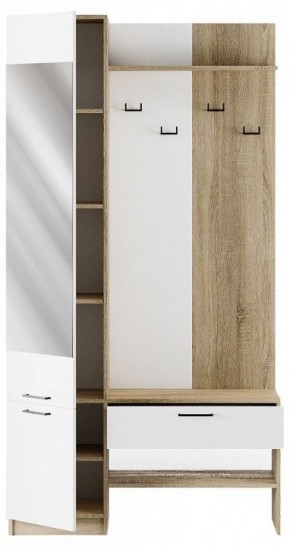 Стенка для прихожей Торонто в Карталах - kartaly.mebel24.online | фото 3
