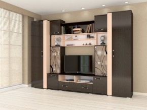 Стенка Оскар-18-1 венге-дуб молочный в Карталах - kartaly.mebel24.online | фото