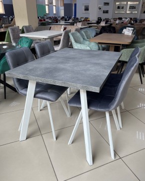 Стол BRICK M 140 Бетон Портленд/ Белый М-City в Карталах - kartaly.mebel24.online | фото 3