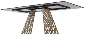 Стол ENNA 220 KL-188 Контрастный мрамор матовый, итальянская керамика/ каркас цвета шампань, ®DISAUR в Карталах - kartaly.mebel24.online | фото 12
