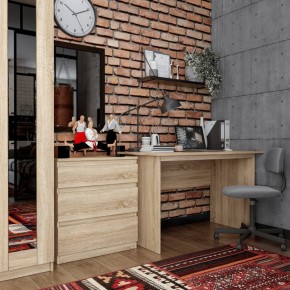 Стол КАСТОР письменный 120х65, цвет Дуб Сонома в Карталах - kartaly.mebel24.online | фото 3