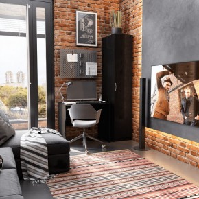 Стол КАСТОР письменный 80х50, цвет Дуб Венге в Карталах - kartaly.mebel24.online | фото 2