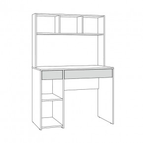 Стол компьютерный 12.77 F Комфорт (Темно - серый U2601) в Карталах - kartaly.mebel24.online | фото 3