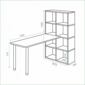 Стол компьютерный Bartolo в Карталах - kartaly.mebel24.online | фото 2