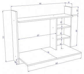 Стол компьютерный Cross СтТ4 в Карталах - kartaly.mebel24.online | фото 3