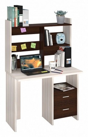 Стол компьютерный Домино Лайт СКЛ-Прям100+НКЛ-100 в Карталах - kartaly.mebel24.online | фото 2