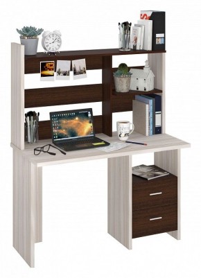 Стол компьютерный Домино Лайт СКЛ-Прям120+НКЛ-120 в Карталах - kartaly.mebel24.online | фото 2