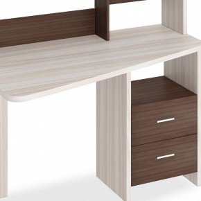Стол компьютерный Домино Лайт СКЛ-Трап120+НКЛ-120 в Карталах - kartaly.mebel24.online | фото 2