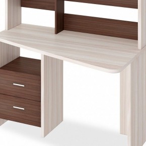 Стол компьютерный Домино Лайт СКЛ-Трап120+НКЛ-120 в Карталах - kartaly.mebel24.online | фото 2
