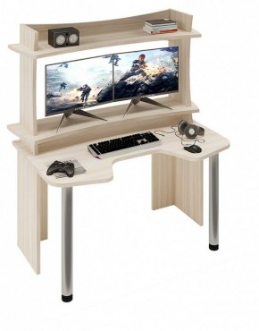 Стол компьютерный Домино Lite СКЛ-Игр140+НКИЛ140ВЛ в Карталах - kartaly.mebel24.online | фото 2