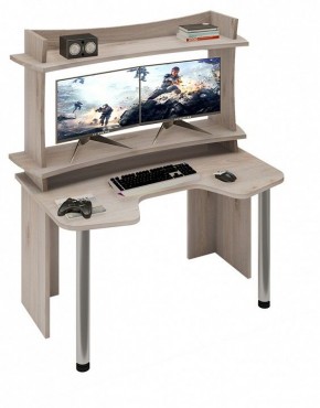 Стол компьютерный Домино Lite СКЛ-Игр140+НКИЛ140ВЛ в Карталах - kartaly.mebel24.online | фото 2