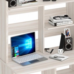 Стол компьютерный Домино Lite СКЛ-Прям100Р+НКЛ-100 в Карталах - kartaly.mebel24.online | фото 4