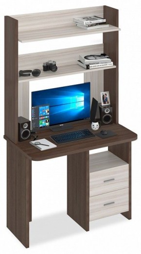 Стол компьютерный Домино Lite СКЛ-Прям100Р+НКЛХ-100 в Карталах - kartaly.mebel24.online | фото 2
