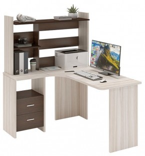 Стол компьютерный Домино Lite СКЛ-Угл130+НКЛ-120 в Карталах - kartaly.mebel24.online | фото 2