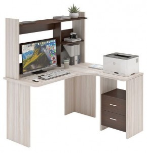 Стол компьютерный Домино Lite СКЛ-Угл130+НКЛ-130 в Карталах - kartaly.mebel24.online | фото 2