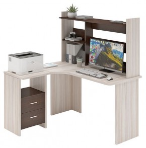 Стол компьютерный Домино Lite СКЛ-Угл130+НКЛ-130 в Карталах - kartaly.mebel24.online | фото 2