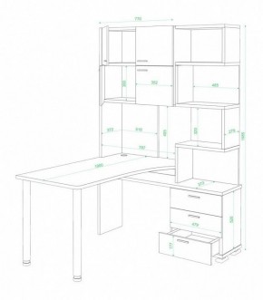 Стол компьютерный Домино нельсон СР-500М190 в Карталах - kartaly.mebel24.online | фото 3