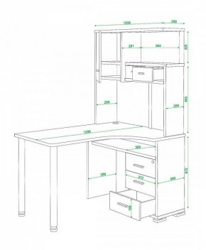 Стол компьютерный Домино СР-130 в Карталах - kartaly.mebel24.online | фото 5